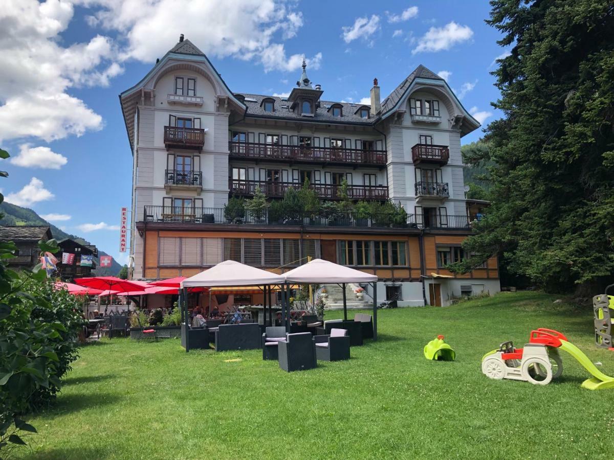 Au Village D'Evolene, Tres Joli Studio Calme Et Ensoleille Zewnętrze zdjęcie